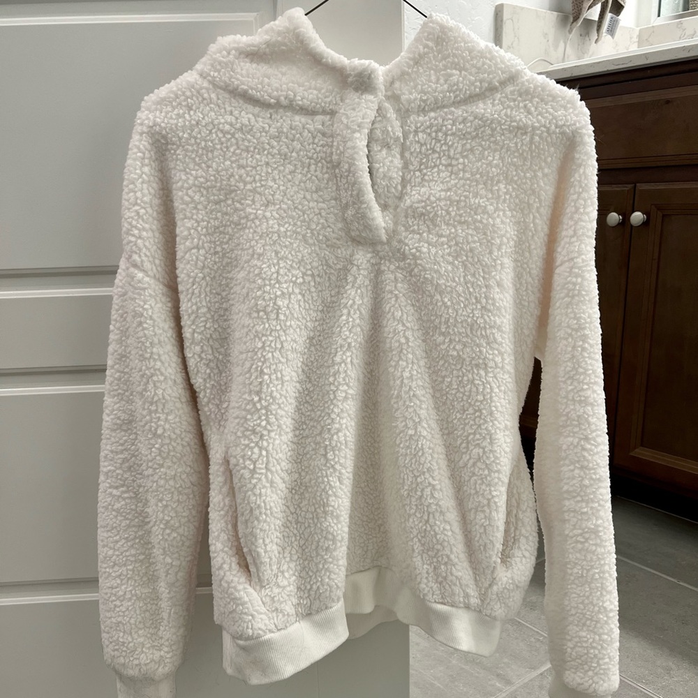 Lukka Lux Sherpa Jacket - White XS